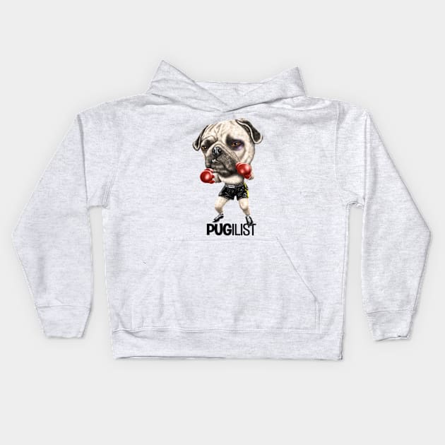 Pugilist Kids Hoodie by Motzart